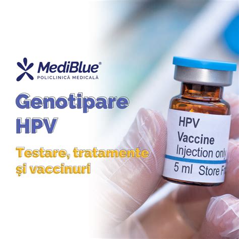 HPV genotipare in leziune/raclat (regiunea anogenitala si orala ...